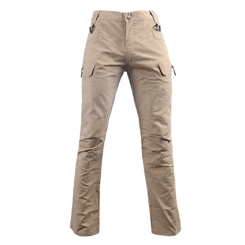 

New Mens Tactical Outdoor Pants Multiple Pocket Elastic Military Urban Commuter Trousers For Hiking Training Airsoft