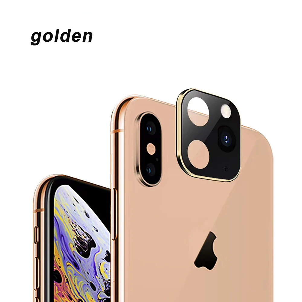 Алюминиевая защитная крышка для объектива iPhone X MAX с функцией замены секунд на