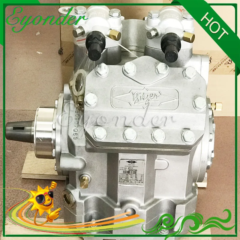Воздушный компрессор кондиционера AC A/C для Bitzer Bus 4PFC 4PFCY 4UFCY 4NFCY 6UFCY 6NFCY 4UFRY 4NFRY 40425007 1100241A 240101208