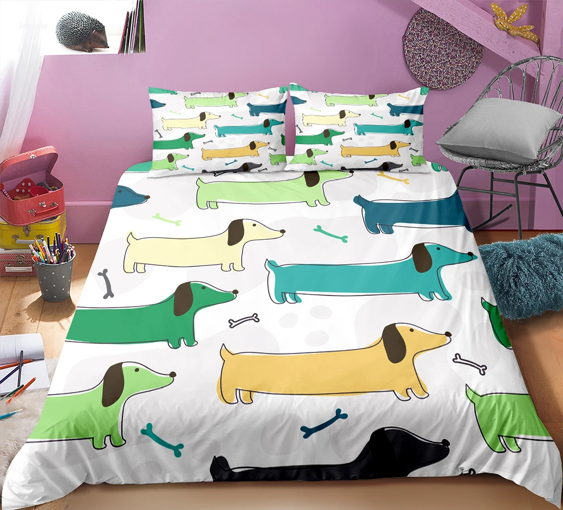 

Pet Popular Down 2/3 Quilt 3d Printing Simple Bedding Set For Children And Adolescents Bedroom Home Textile Bedspread