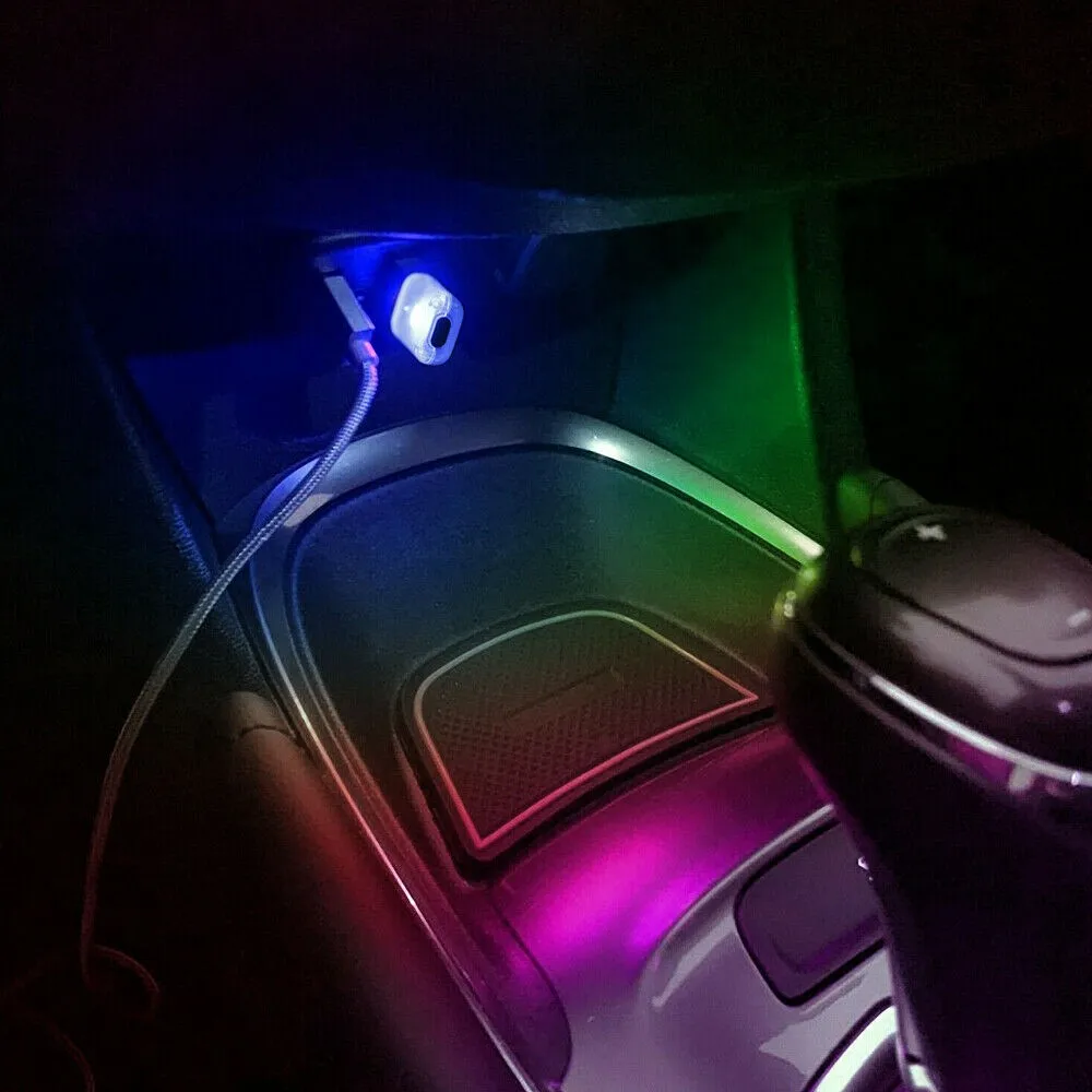 

3pcs Ambient Light 5V Accessories Atmosphere Lamp Car Interior Light Neon High Quality