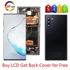 Оригинальный AMOLED ЖК-экран для Samsung Galaxy Note 10 Lcd N970F note10 plus Lcd N9750 Lcd Note 10 сенсорный экран с задней крышкой