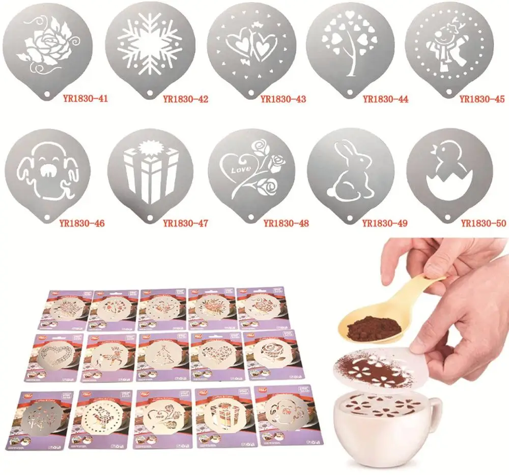 

50 styles of creative coffee etched grinder 304 stainless steel, make life and coffee more flavor, show your creative desire