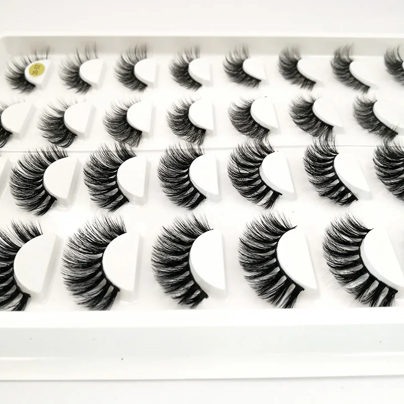 Новые 16 пар Мультипак 3D Мягкие норковые волосы Накладные ресницы ручная работа