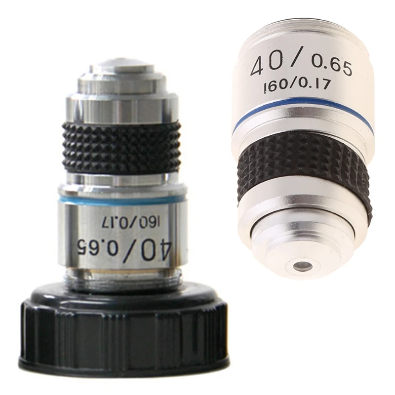 

4X 10X 40X 100X High Quality Microscope Objective Lens Achromatic Objective Laboratory Biological Microscope parts