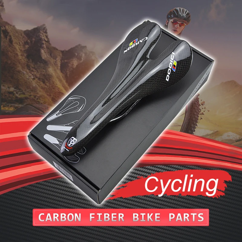 

Italia Ultralight Full Carbon Saddle Bicycle Vtt Racing Seat MTB Road Bike Saddle For men Cycling Seat Mat Bike Spare Parts