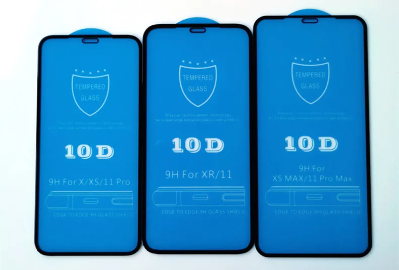 

Закаленное стекло для iPhone 11 Pro Max, XS, XR, X, 8, 7, 6, 6S Plus, 50 шт.