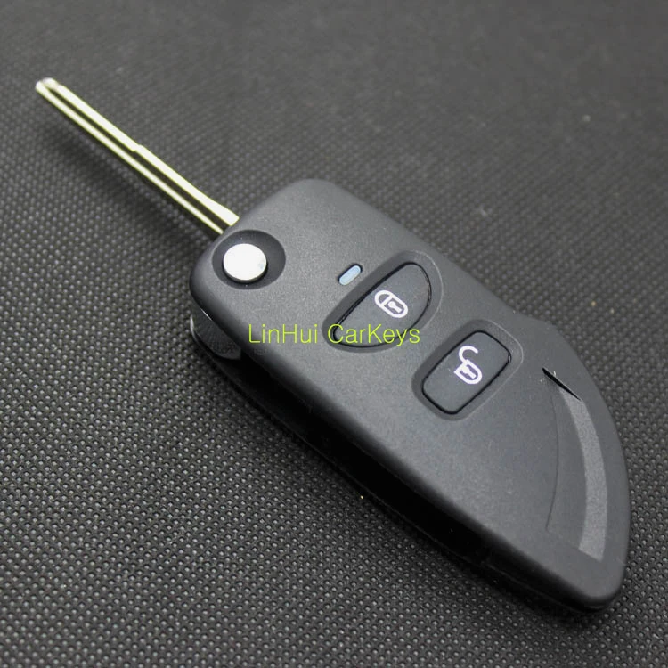 Шишка для KIA Форте ключ чехол 2 кнопки Uncut узкие насадки душа латунь пустой диск