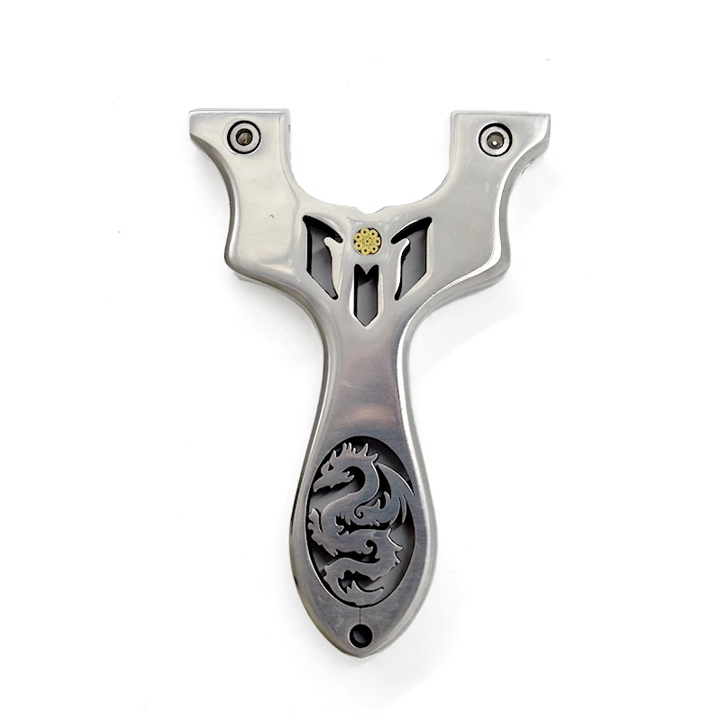 

Professional Stainless Steel Slingshot Outdoor High Quality Hunting Shooting Catapult with Flat Rubber Band Sport Accessories