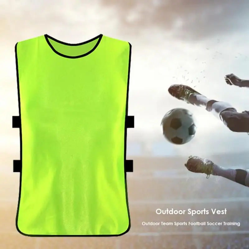 

Plus Size Outdoor Team Sport Football Training Vest Adult Running Waistcoat