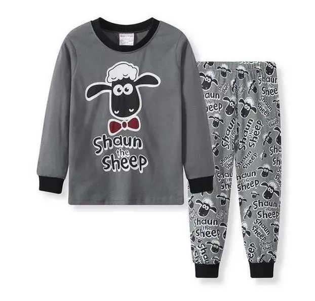STYLE 28 Детская одежда комплект детской одежды, пижамные комплекты для мальчиков одежда для сна для девочек Детская Пижама, детская Ночная одежда с машинками, домашняя одежда - Цвет: STYLE 28