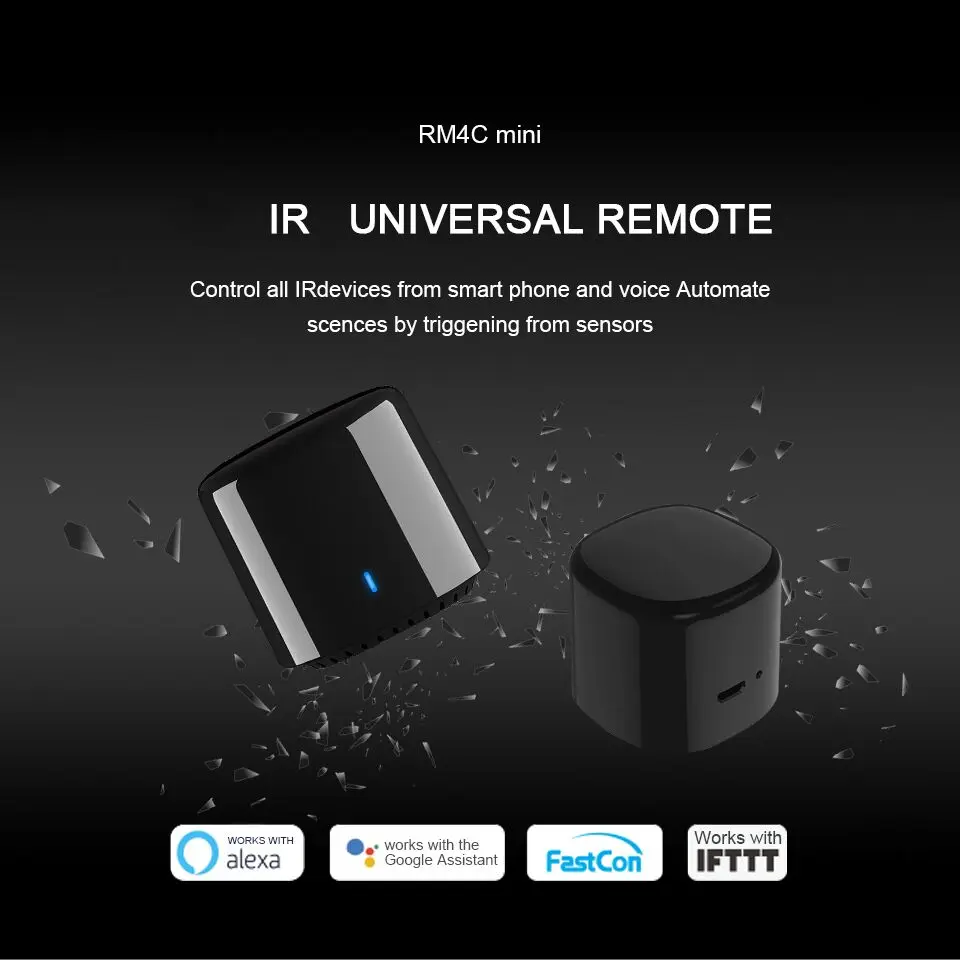 BroadLink RM4 BestCon RM4C mini WiFi IR пульт дистанционного управления для автоматизации умного
