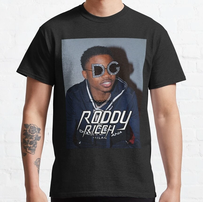 Мужская футболка Fivepor Rap Roddy American Tour 2020 Классическая Женская и |