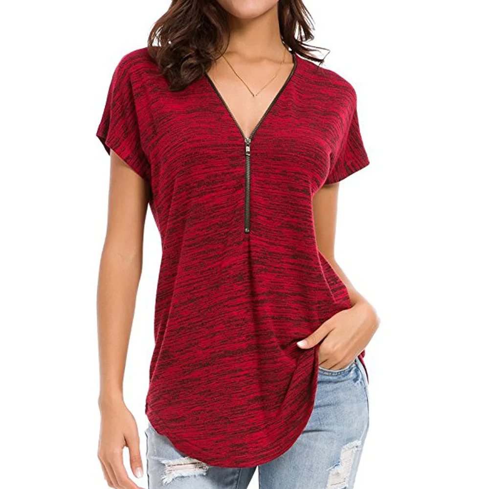 Свободные однотонные летние пикантные Топы 2021 Женские Весенние футболки на