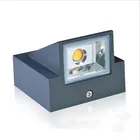 Современный простой креативный водонепроницаемый настенный светильник, уличные светодиодные лампы для двора, ворот, террасы, балкона, садовое освещение для стены, 3 Вт