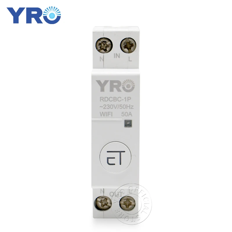 Автоматический выключатель 1P с Wi-Fi умный таймер реле дистанционного управления