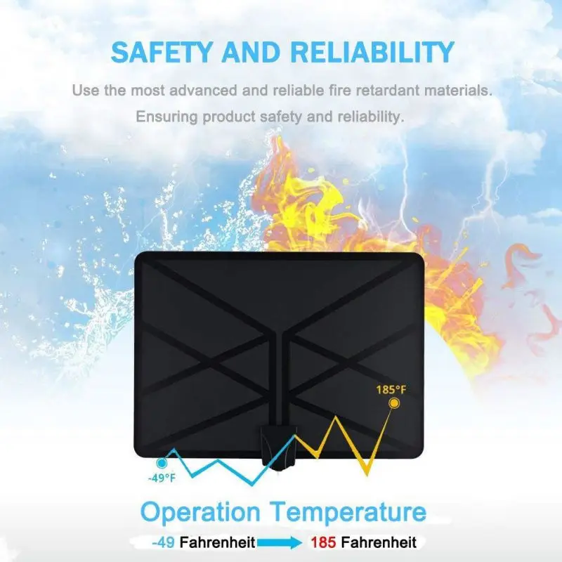 

Indoor Digital 960 Miles Receptor Antennas Moisture Proof And Anti-thunder 1080P/4K HD TV Digital Antenna With Amplifier