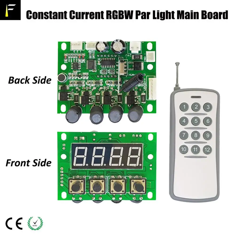 Светодиодный сценический прожектор с постоянным током 54x3 Вт RGBW/RGB 8