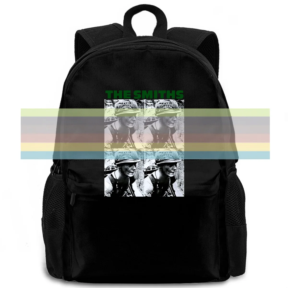 

The Smiths Meat Is Murder 1985 Soldier Album Cover 3D Hot Cheap Male women men backpack laptop travel school adult