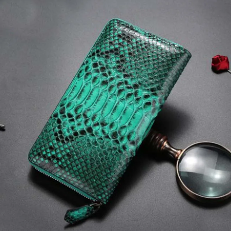 Рисунок 2 - Женский Длинный кошелек из кожи питона