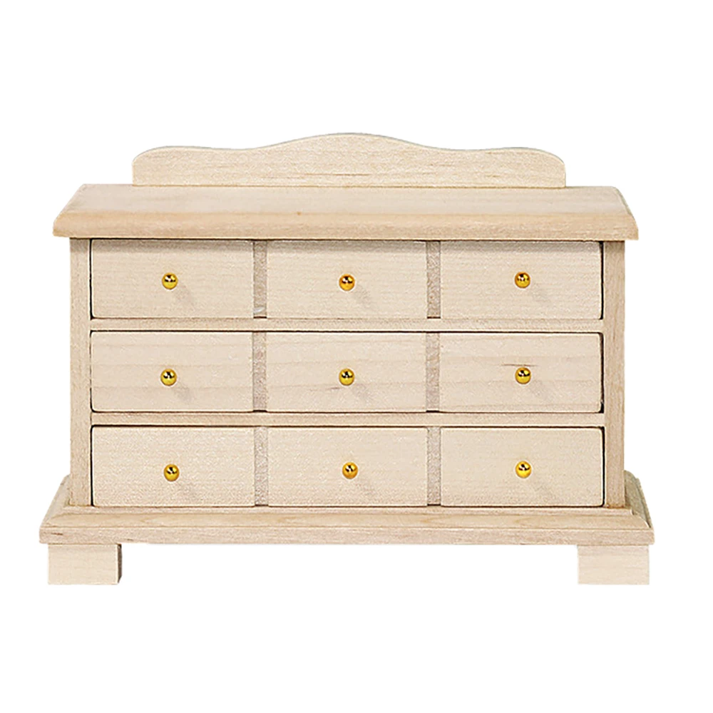 

Миниатюрные аксессуары для кукольного домика, модель мини-буфета, модель шкафа для украшения кукольного домика ob11 bjd, 1/12