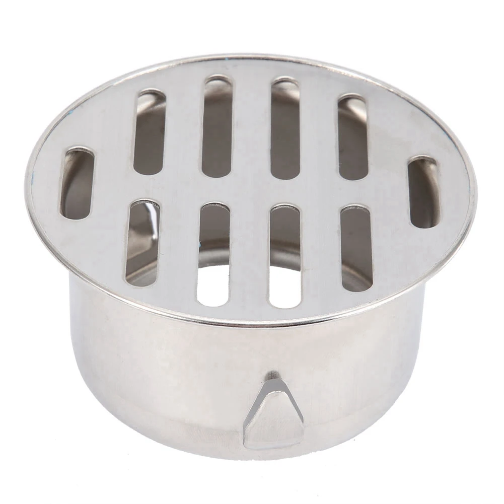 Сток в полу из нержавеющей стали анти блокировка круглый Слив для пола дуршлаг