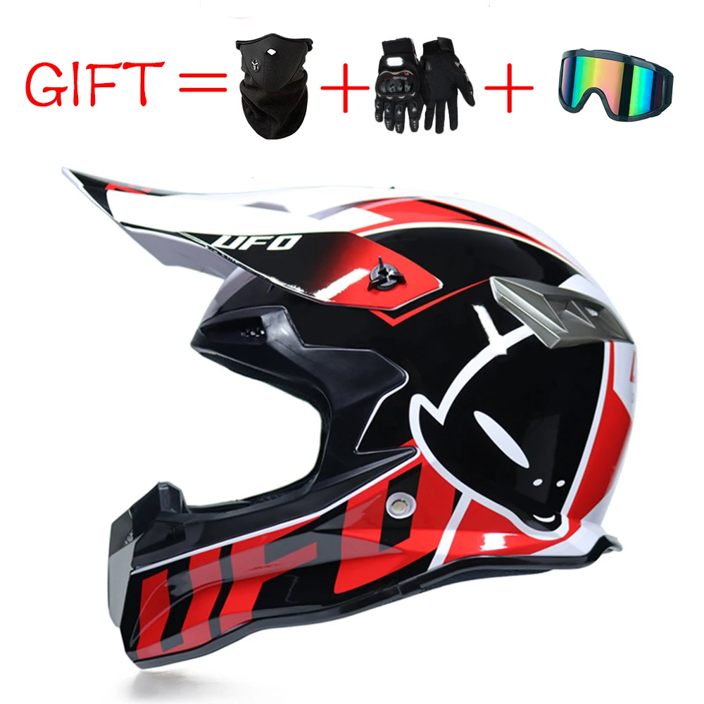 Защитный шлем для гоночного мотокросса на все лицо езды по бездорожью|Шлемы| |