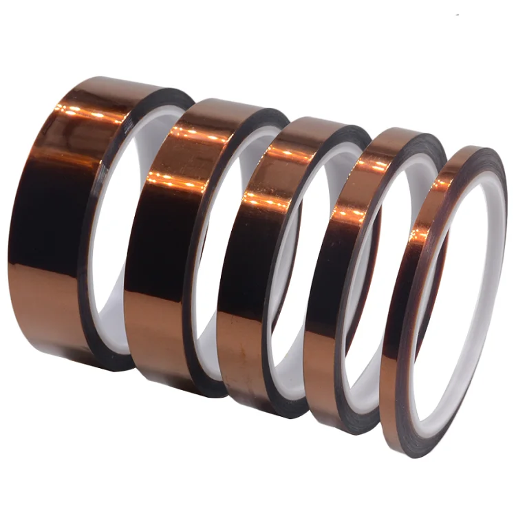 

5mm x 33m Polyimide Adhesive Tape BGA PCB 3D Printing Board Protection High Temperature Heat Resistant Electronic Insulation