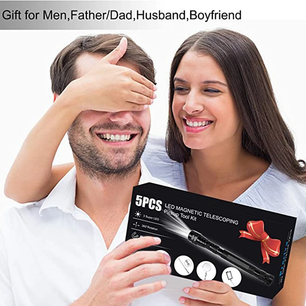 5 шт./компл. Автомобильный ремонтный мини-штатив Неодимовый Imanes СВЕТОДИОДНЫЙ