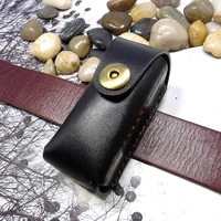 blongk genuine leather key waist bag hand made house key holder belt pack keys case men and women fd3 jt