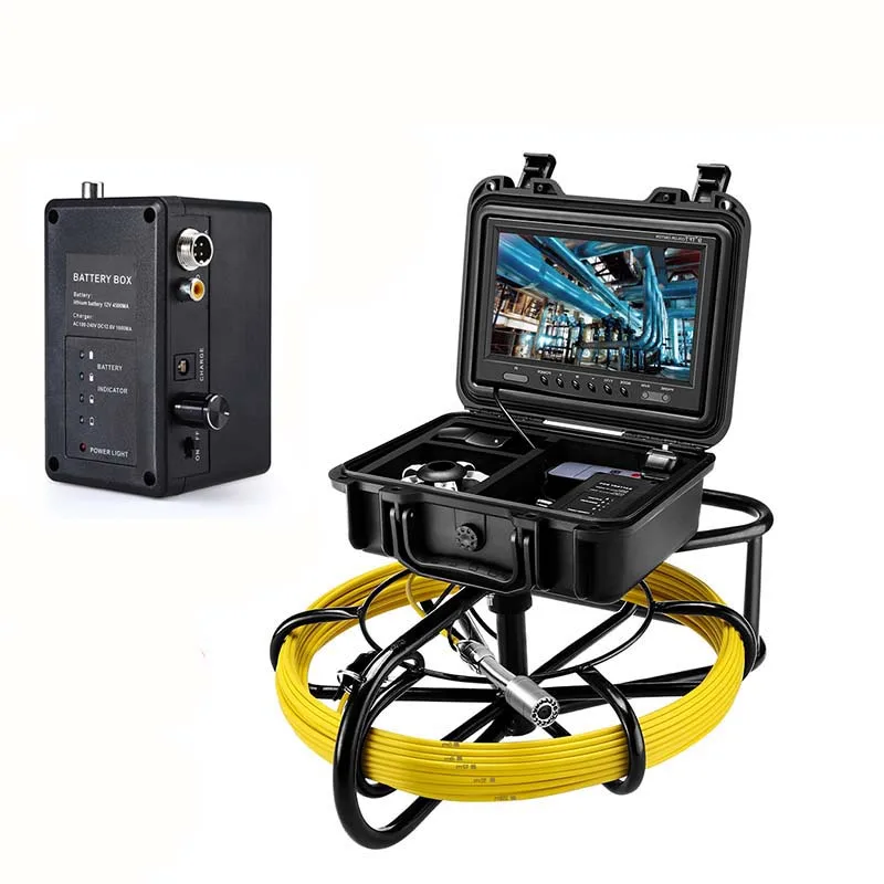 Eyoyo 50 м эндоскоп для трубопроводов инспекции Камера подводный промышленный
