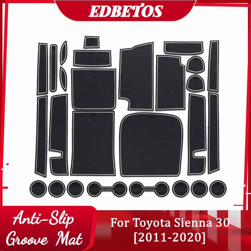 Коврик для ворот Toyota Sienna 30 XL30 2011 2012 2013 2014 2015 2016 2017 2018 2019 коврик межкомнатной
