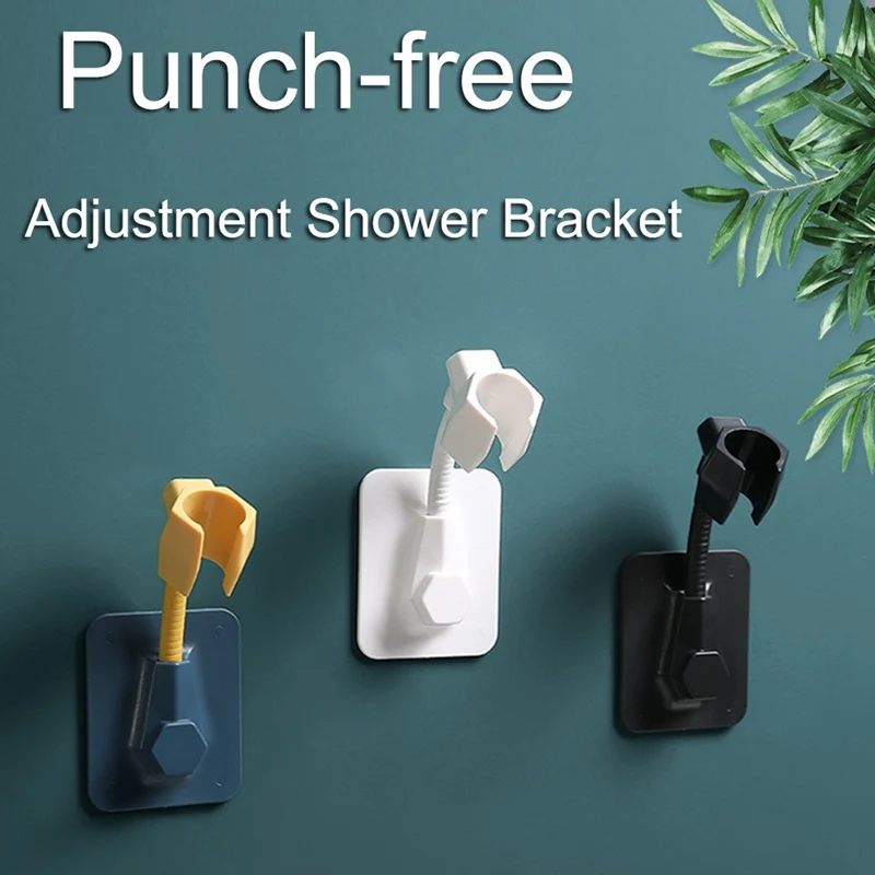 

Adjustable Shower Head Bracket Holder Sprinkler Rack Punch Free Shower Base Holder Multi-function Universal Sprinkler Base