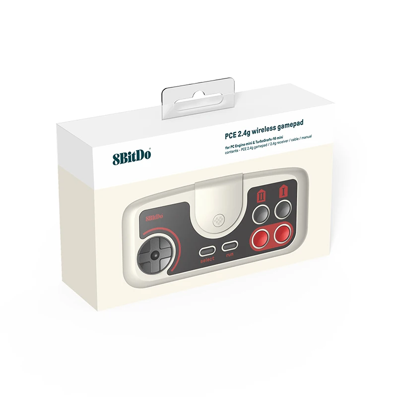 8bitdo PCE Core 2 4G беспроводной геймпад для ПК двигатель мини CoreGrafx TurboGrafx-16 N- Switch