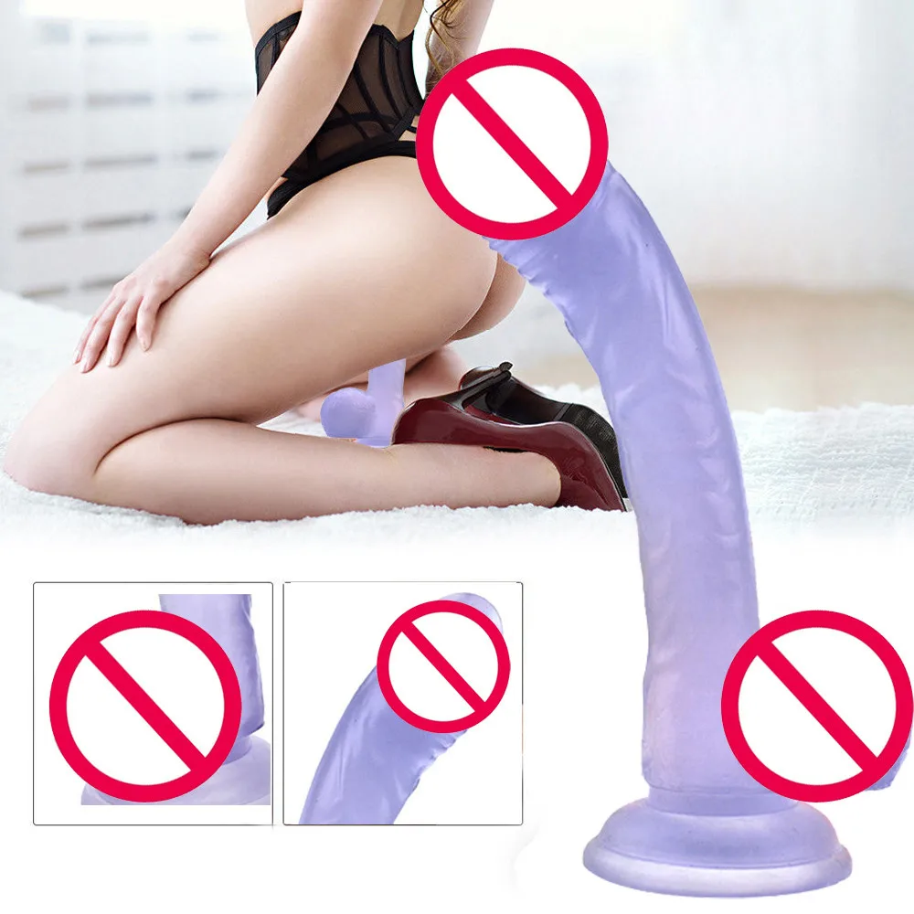 Водонепроницаемый реалистичный G Spot Дилдо большой Мужской пенис женский