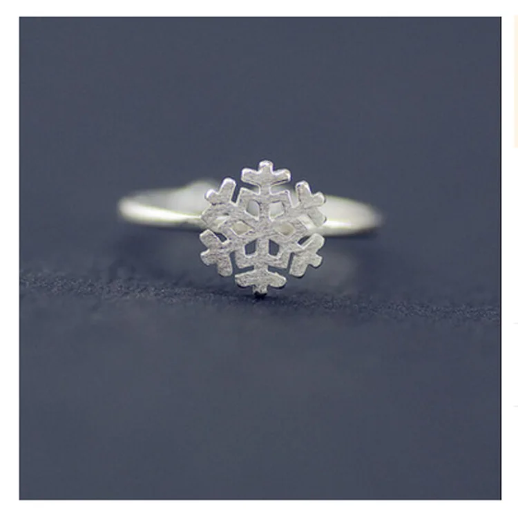 Фото Новое поступление очаровательное снежное кольцо для женщин фаланги бохо кольца