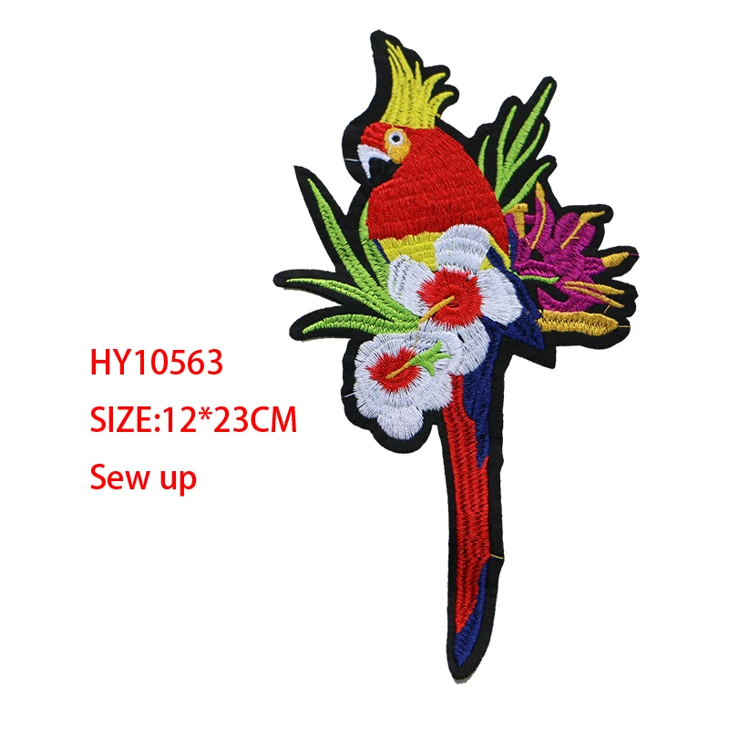 Термоклейкая нашивка для одежды 1 шт. с рисунком попугая Феникса пчелы павлина