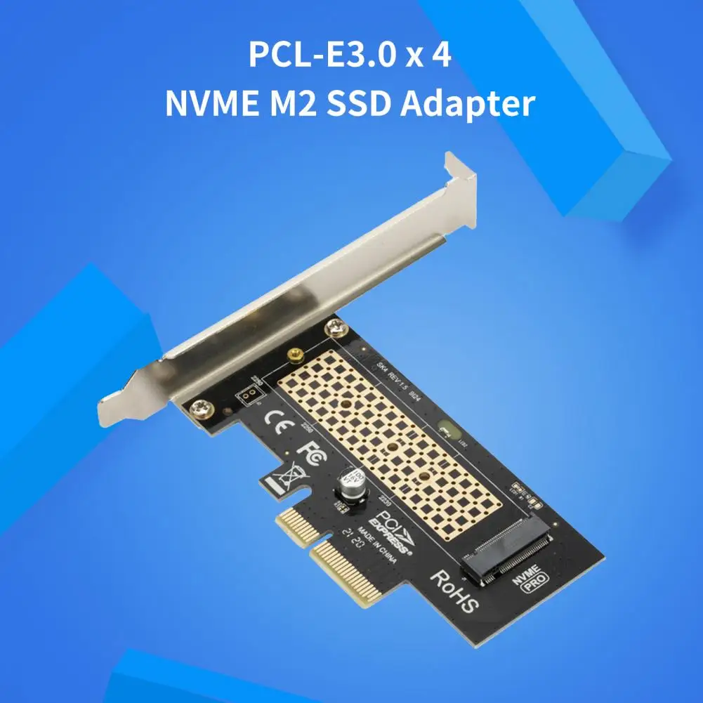 Легкая удобная карта переходника M.2 NVMe SSD на PCIE 3 0 X1 X4 X8 X16 полезная адаптера