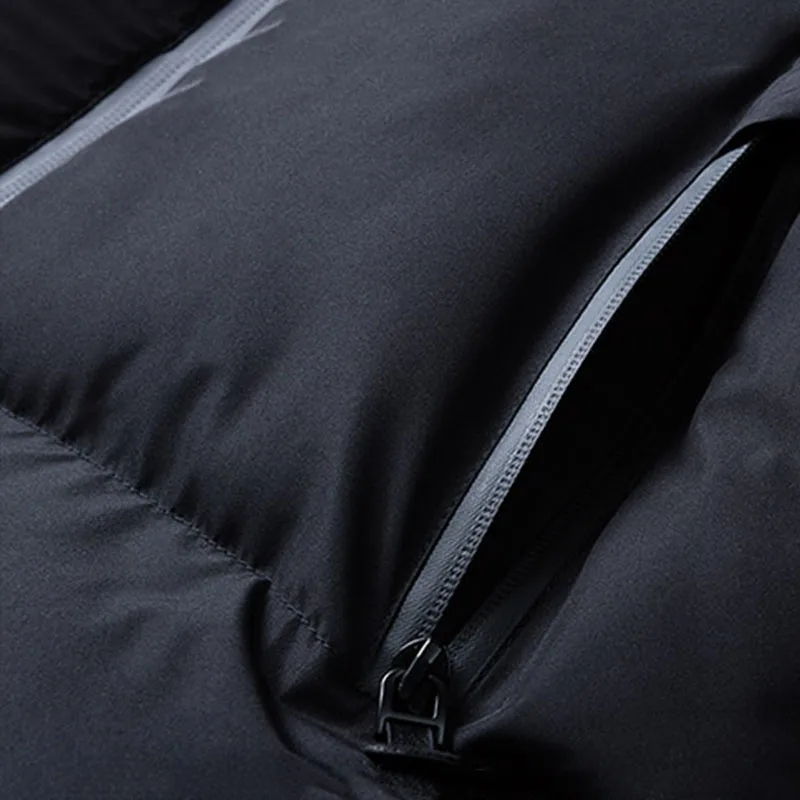 

Cotton Down Hooded Jacket 2020 Winter New Men's Korean Slim Thicken Yes Pure Color Youth Short Plus Size Fashion Men Clothing