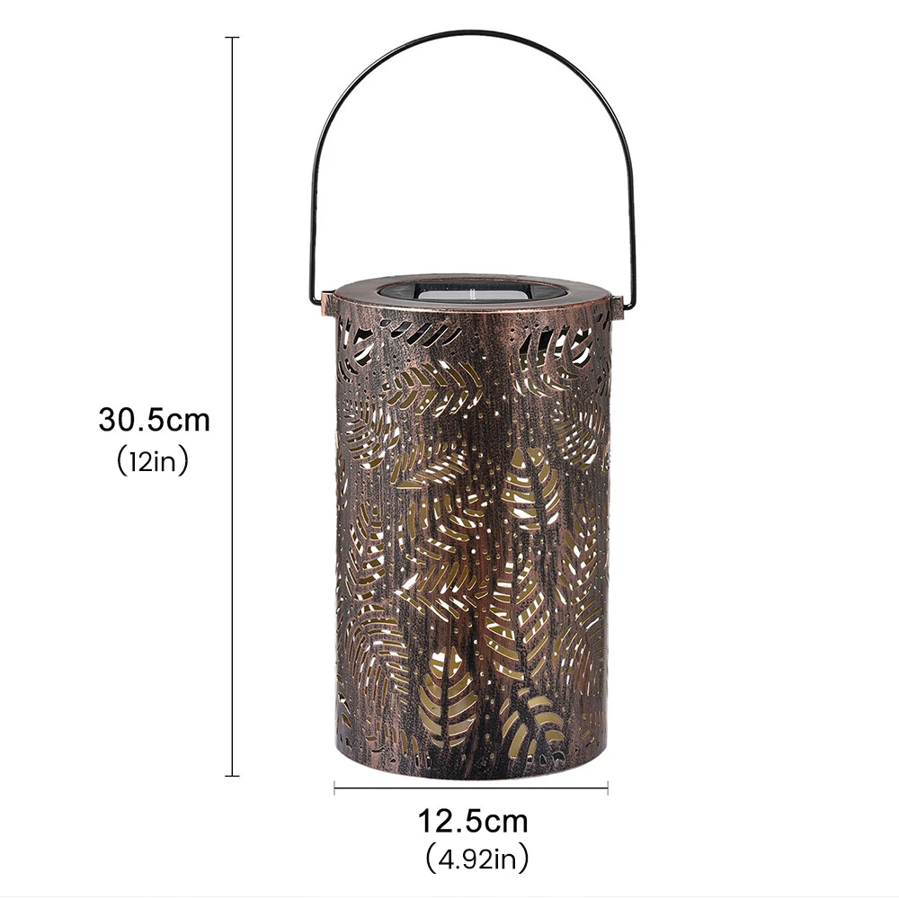 

Tomshine Outdoor Hanging Lamp Solar Power Energy LED Lantern for Patio Garden Courtyard Pathway Light IP44 Water Resistance