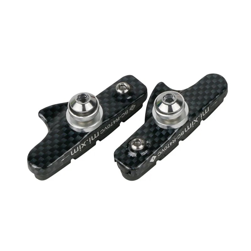 

1Pair Durable MTB Road Bike Brake Rubber Pad Bicycle Braking V-Brake Holder Bike Tools Cycling Accessories