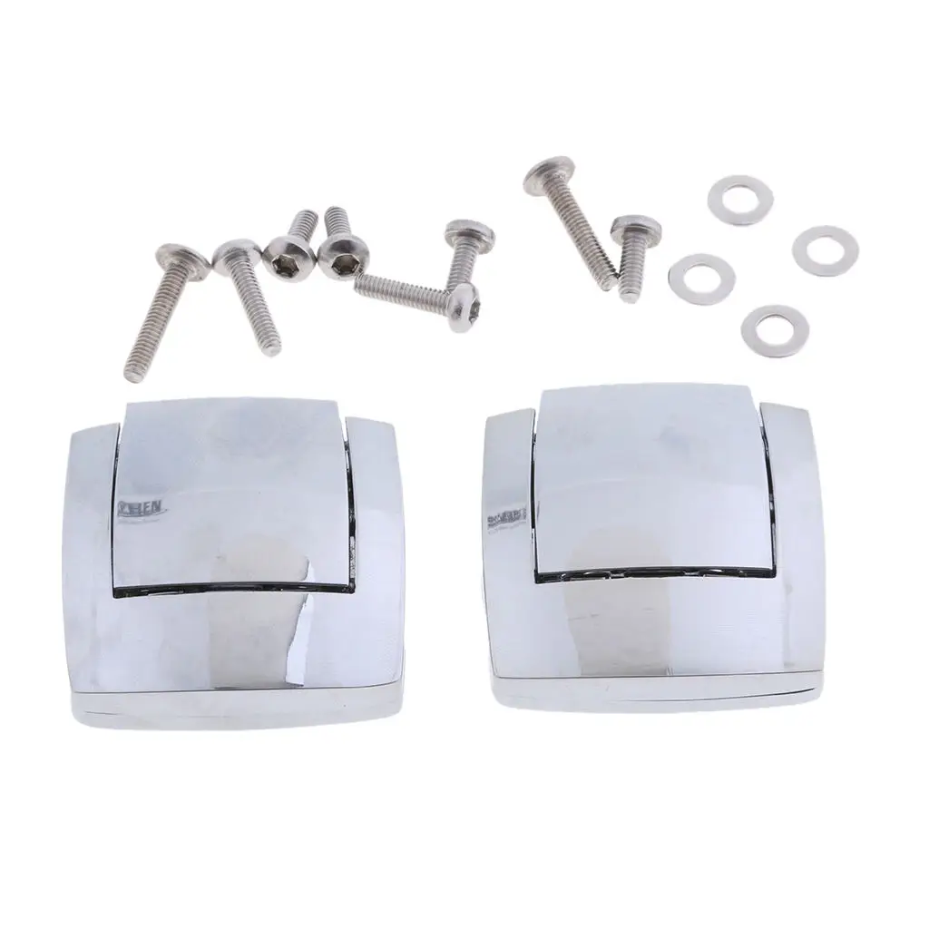 

King Razor Tour Pack Pak Latch Chrome Fit For 80-13 Touring Electra Glide