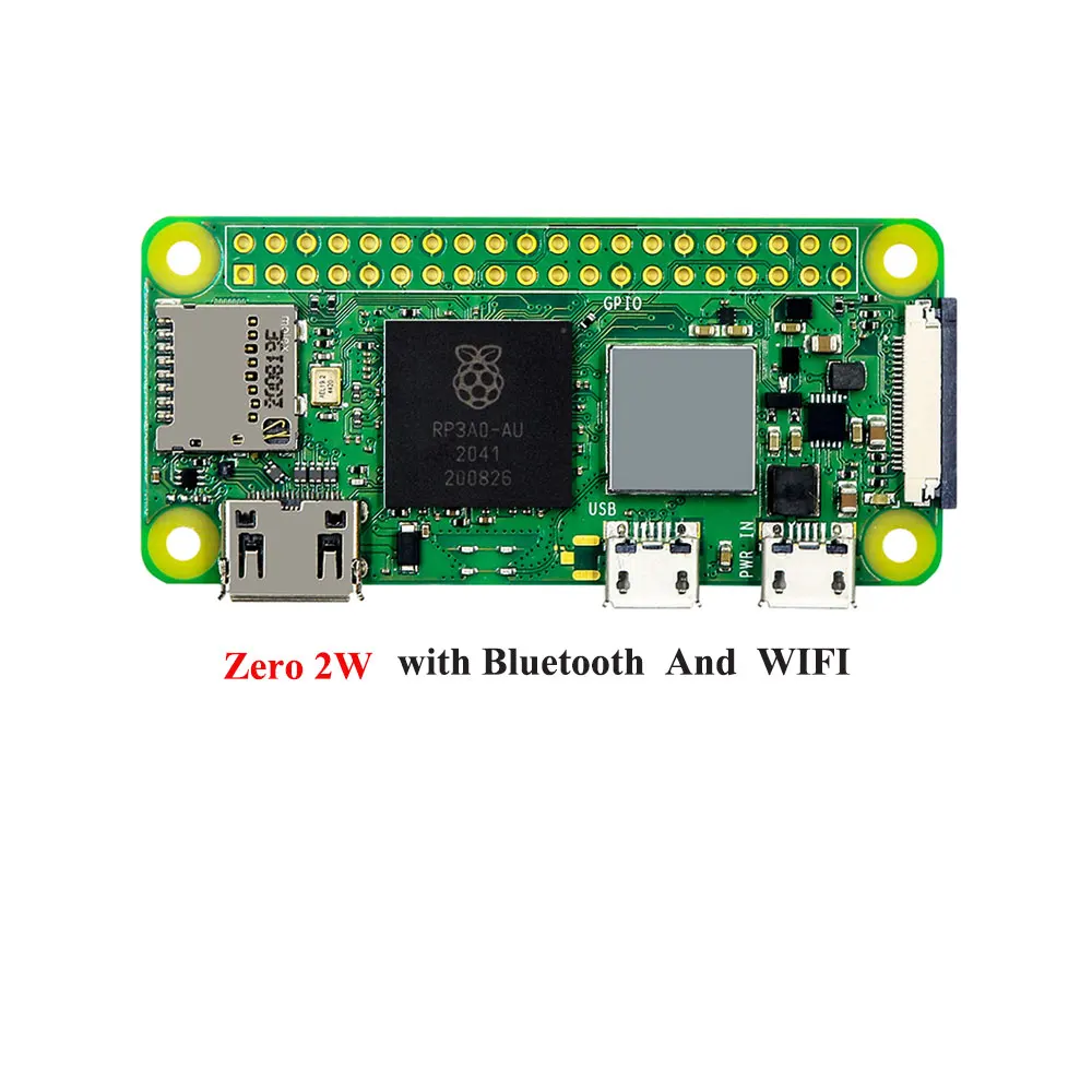 Raspberry Pi Zero 2 Вт комплект для начинающих чехол из АБС-пластика + радиатор блок