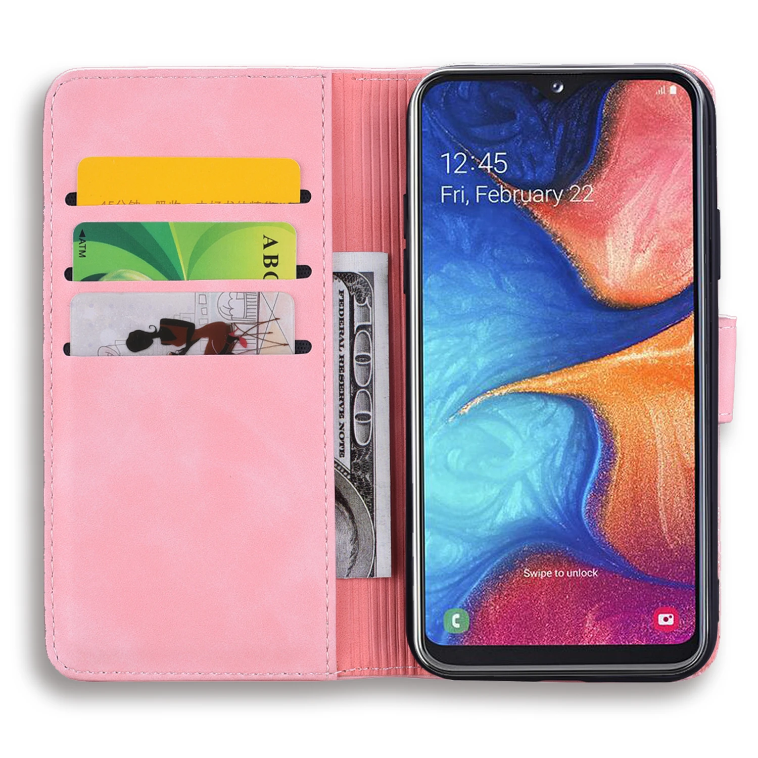 3D цветок кожаный чехол для samsung Galaxy A50 A70 A30 A20 A40 A10 A80 A90 J3 J5 J7 J8 A5 A6 A7 A8 A9 J6 J4 Plus чехол Coque