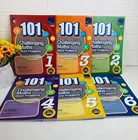 6 книгнабор SAP 101, сложные математические проблемы с словами, Сингапур, начальная школа, класс 1-6, учебник для обучения математике, учебник