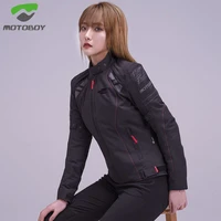 motoboy winter womens motorcycle jacket warm liner black stylish suit detachable ce protection armor motocross accessories