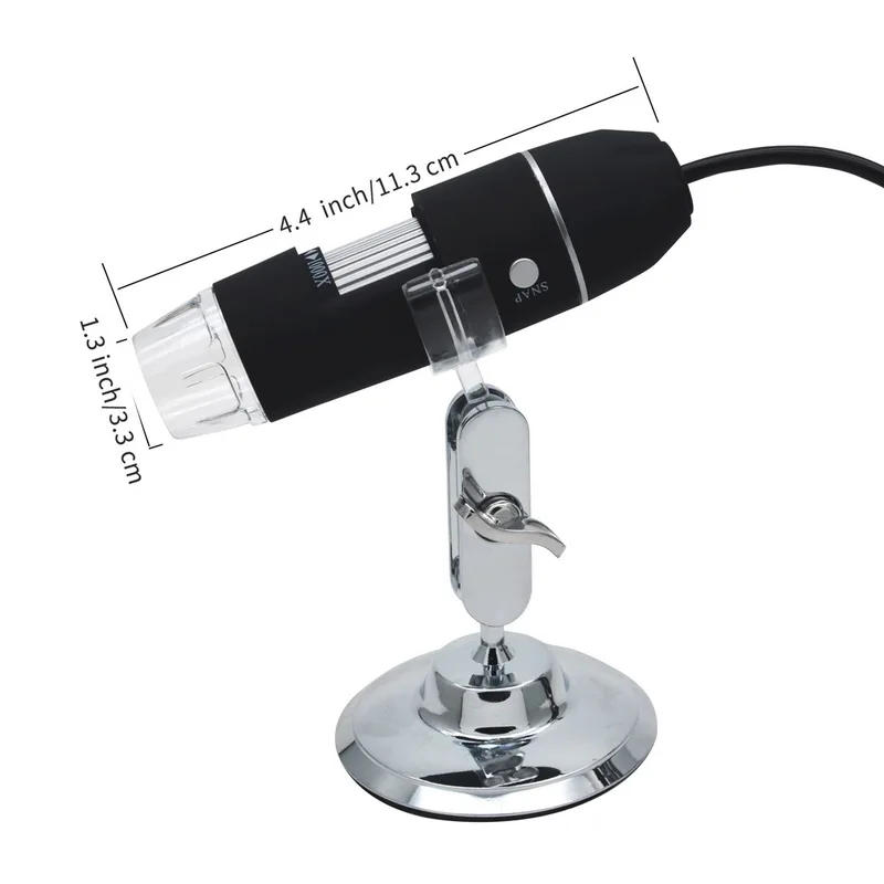 

1 Pcs 1000X8 Digital Microscope USB LED Smart Electronic Magnifier 300,000 HD Industrial Microscope Endoscope Camera