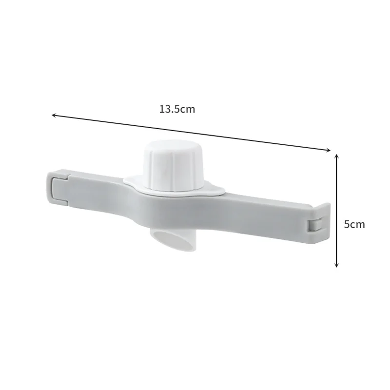 

Creative Discharge Nozzle Sealing Clip Plastic Bag Sealer Food Snack Milk Powder Moisture-Proof Sealer Kitchen Accessories New