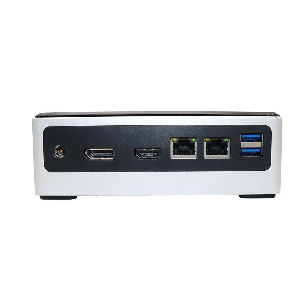 Мини компьютер EGLOBAL 10 го поколения Intel i7 10710U 6 Core 2 * DDR4 M.2 SSD LANs 4K HTPC Windows Linux 8 USB TypeC HDMI DP