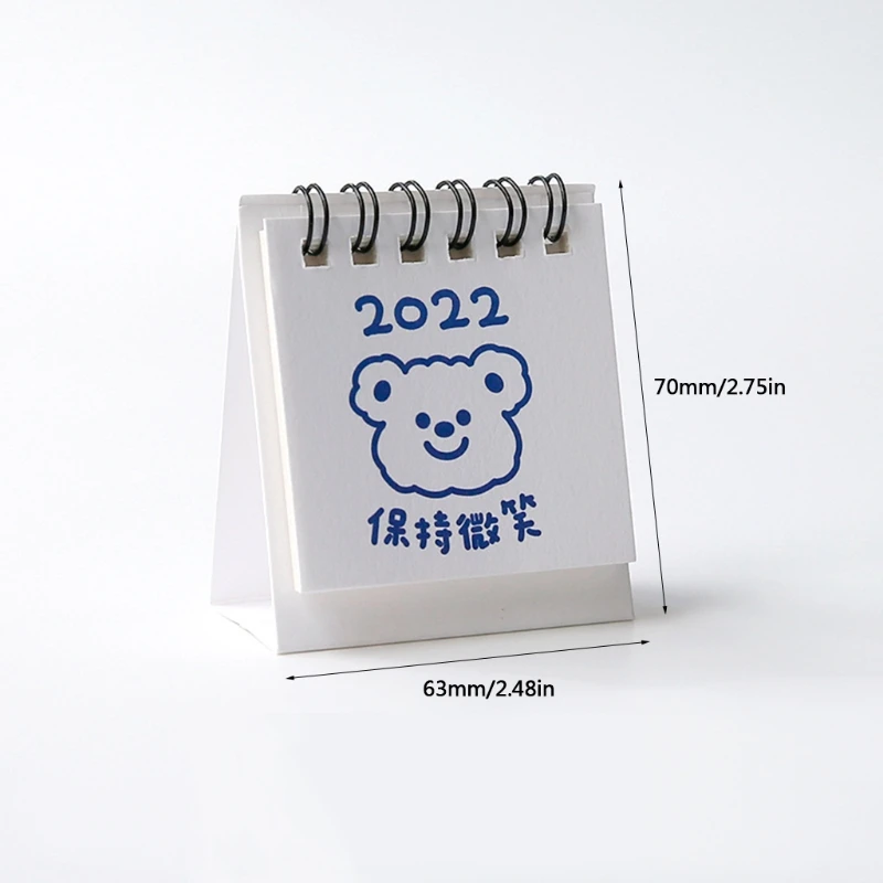 

2022 Cute Desk Calendar Home Decoration for Office School Gift for friends M3GD